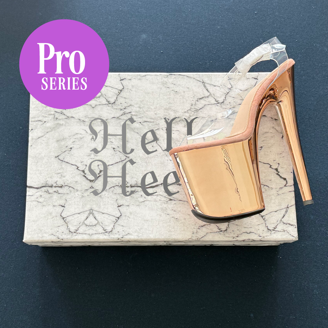 Invisible Heels Protector Pro Series for HELLA HEELS BRAND 8" Heels