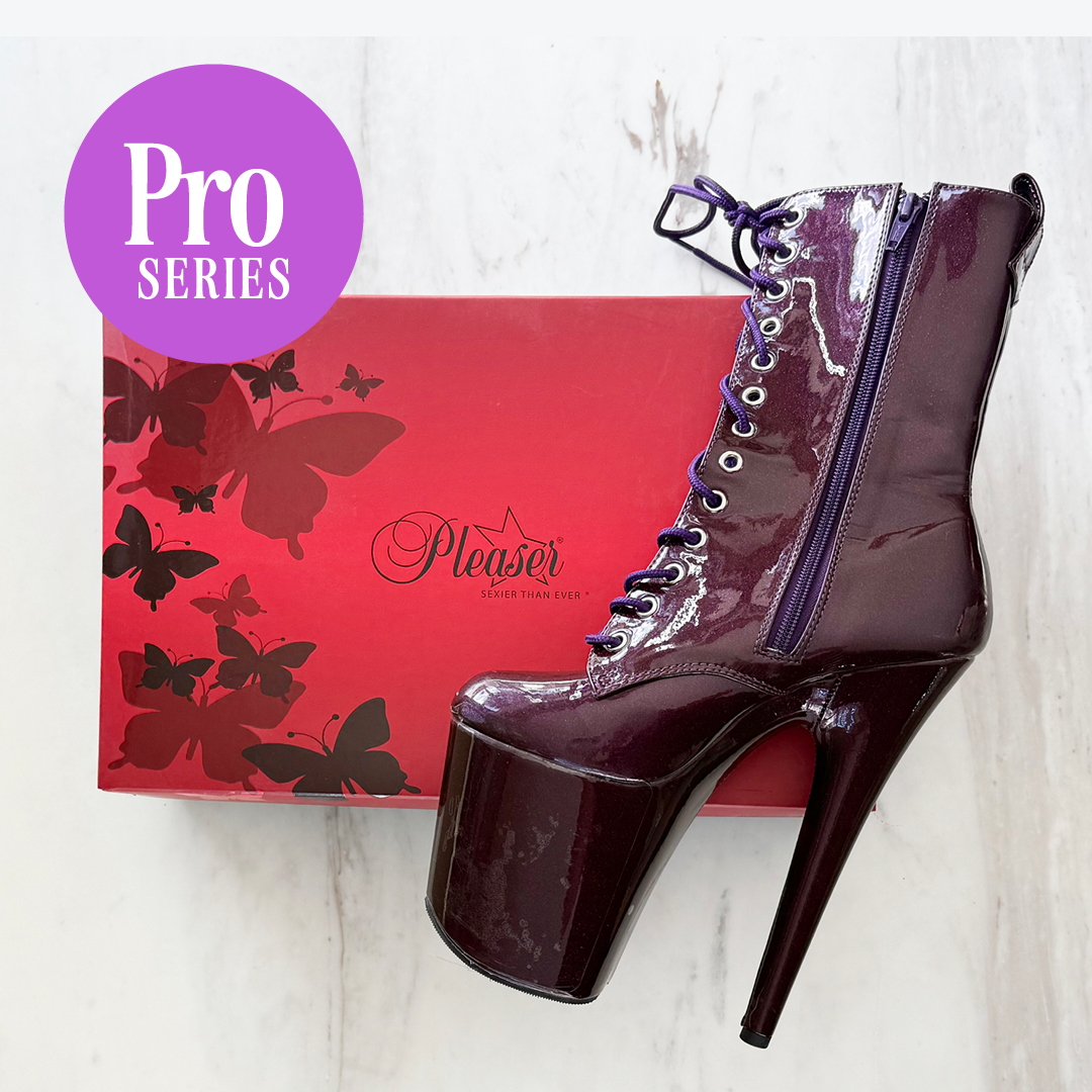 Invisible Heels Protector Pro Series for PLEASER BRAND – Flamingo Boots Platform Area Only