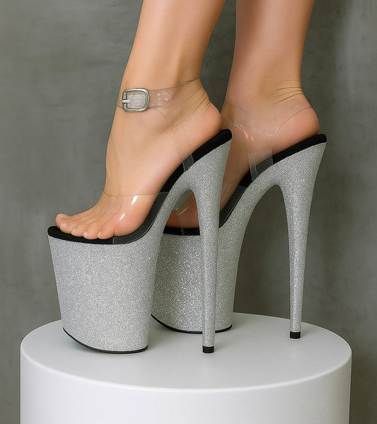 Glitter SKINS - Cinderella Silver