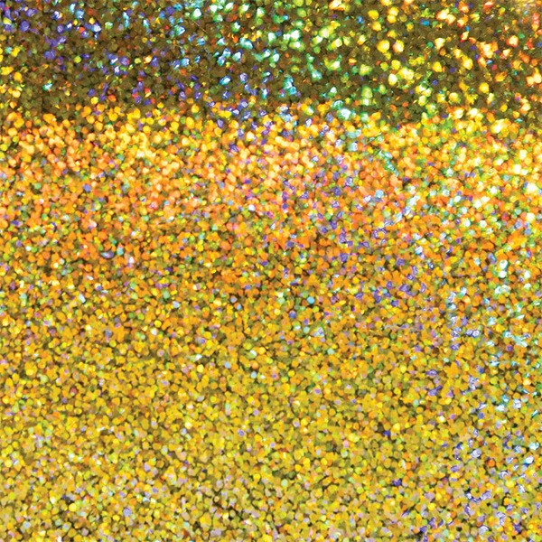 Gold Glow Holographic GlitterWrap For Pleaser Heels