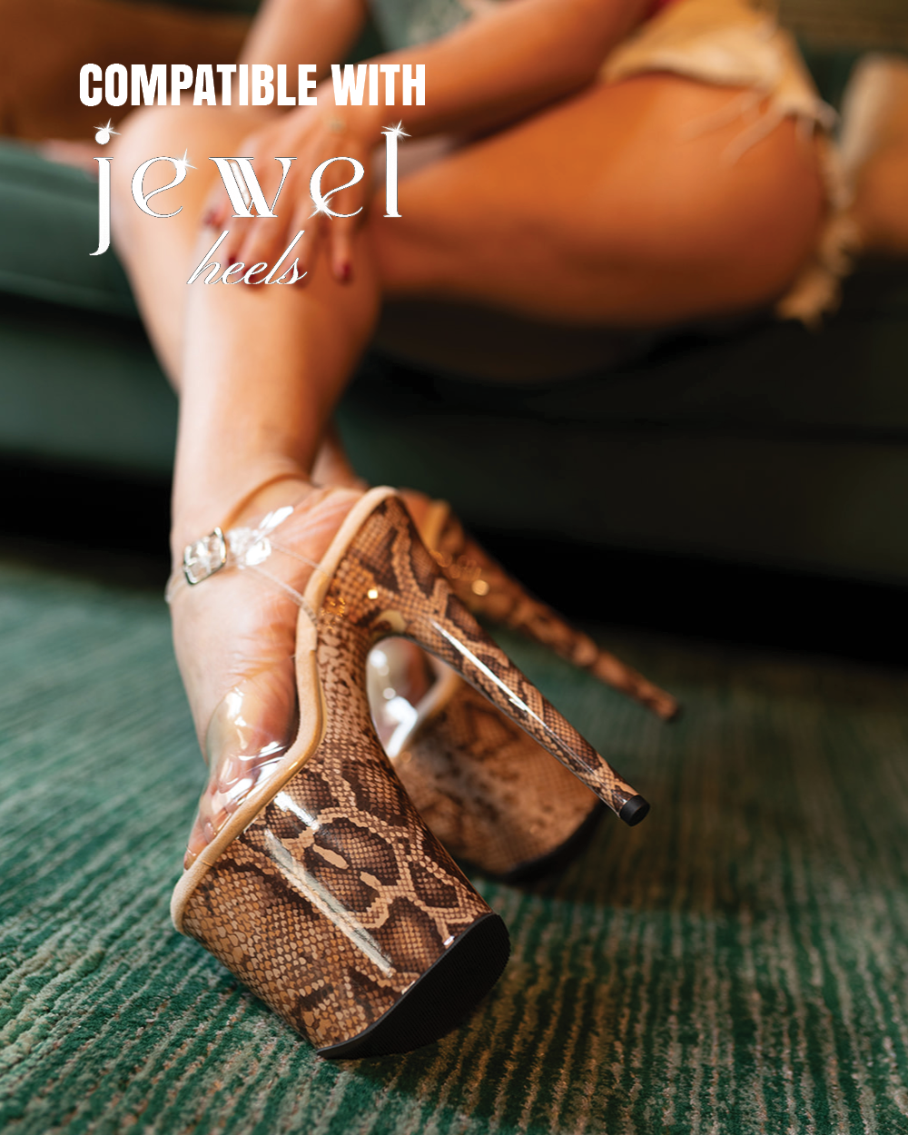 SKINS – Diamond Back for Jewel Heels
