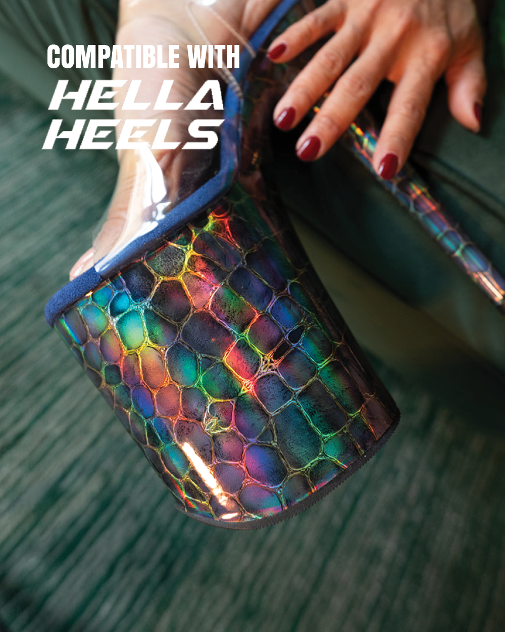 SKINS – Rainbow Gator for Hella Heels