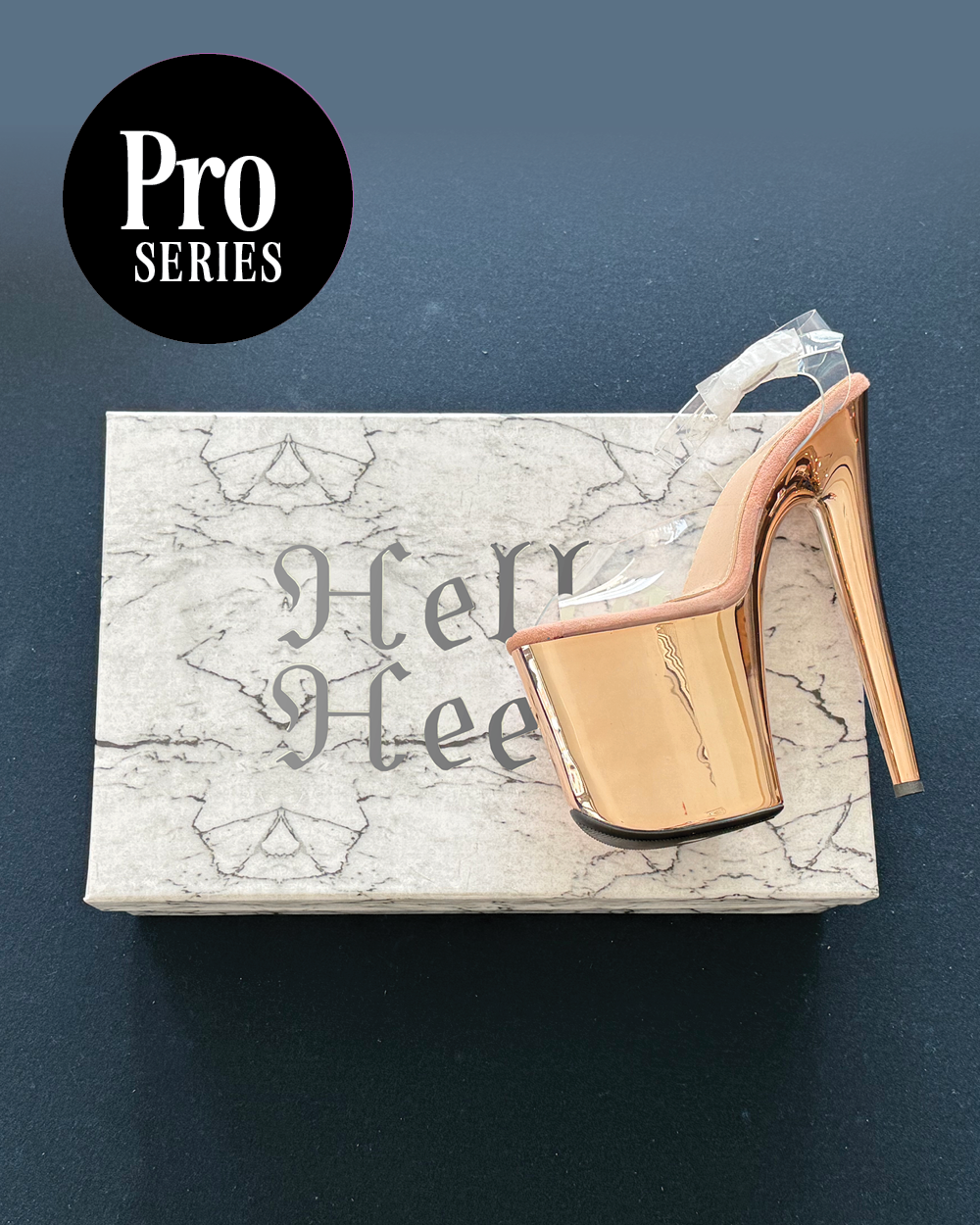 Invisible Heels Protector Pro Series for HELLA HEELS BRAND 8" Heels