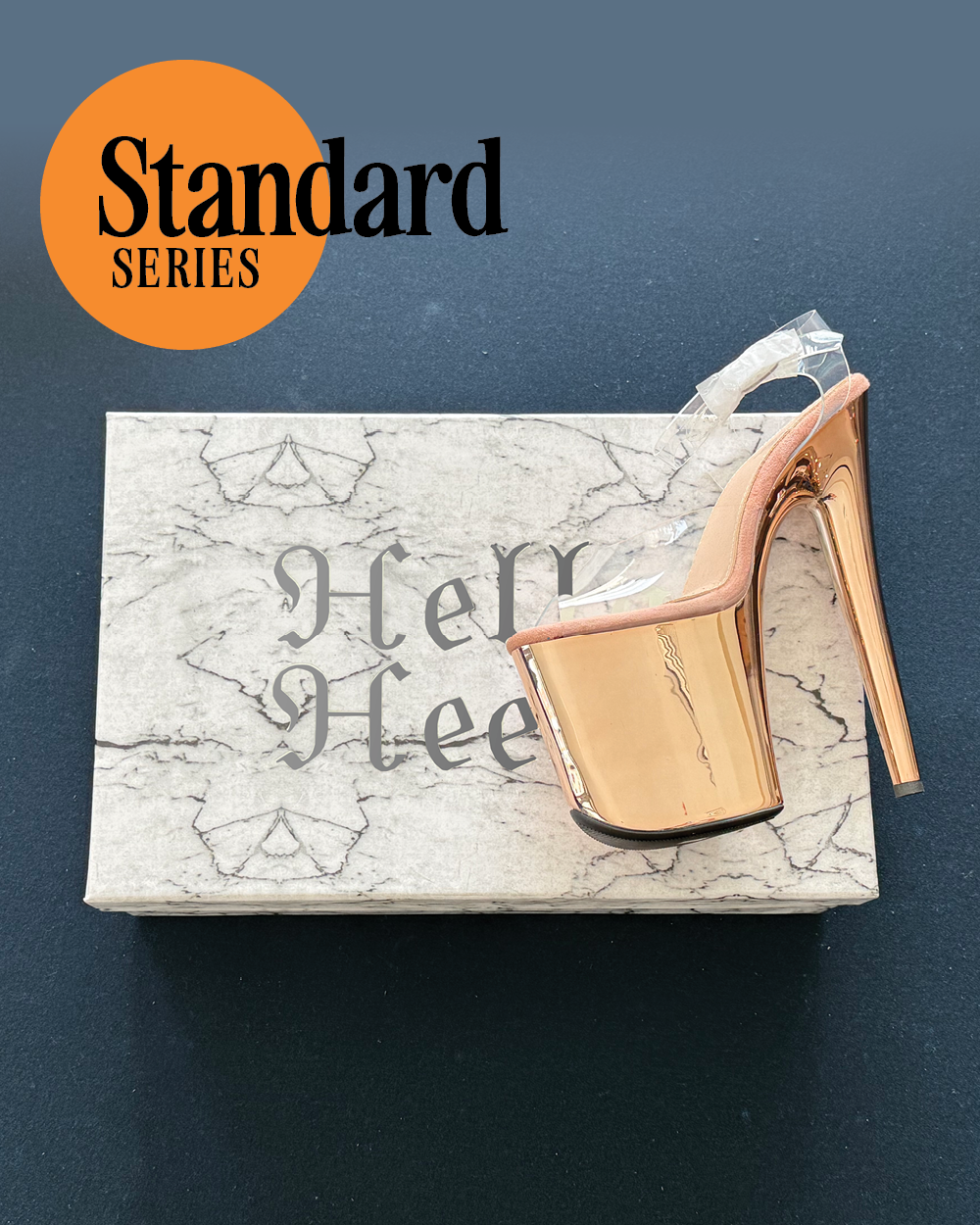 Invisible Heels Protector Standard Series For Hella Heels Brand – 8"