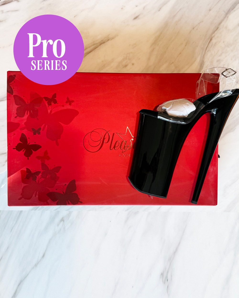 Invisible Heels Protector Pro Series for PLEASER BRAND – Infinity Series 9" Heels