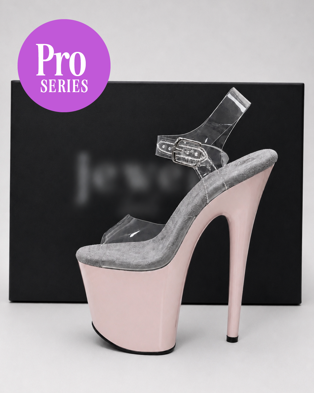 Invisible Heels Protector Pro Series Compatible with Jewel Heels 8" Sandals