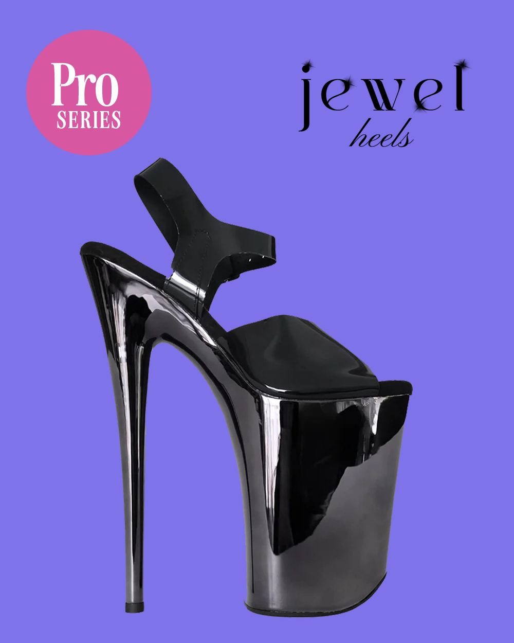 Invisible Heels Protector Pro Series for JEWEL HEELS BRAND – 9"