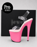 Invisible Heels Protector Pro Series Compatible with Jewel Heels 8" Sandals - 8.7cm/3.25" Platform