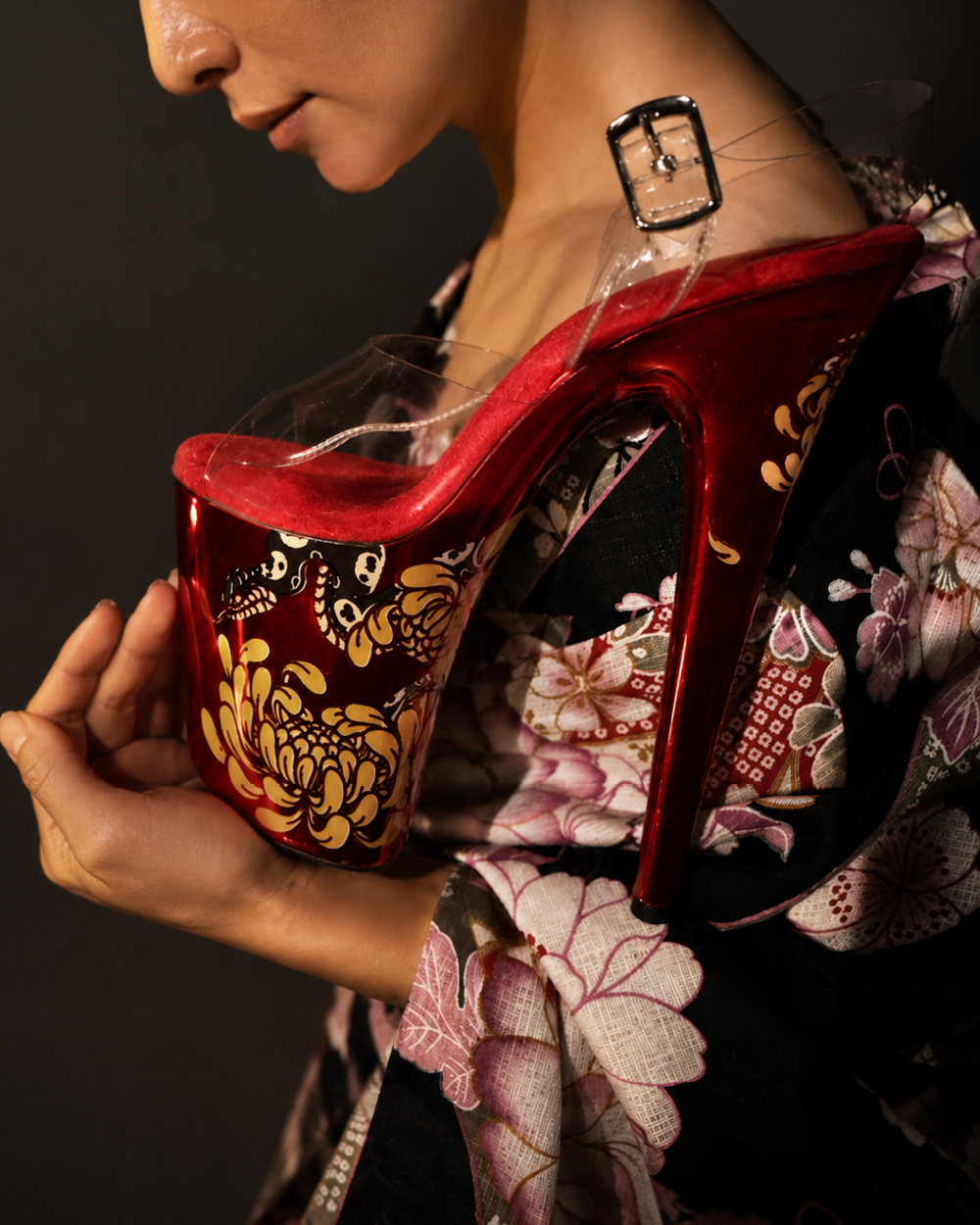 Vinyl Sticker Shoe Covers – Peony Empress SKINS