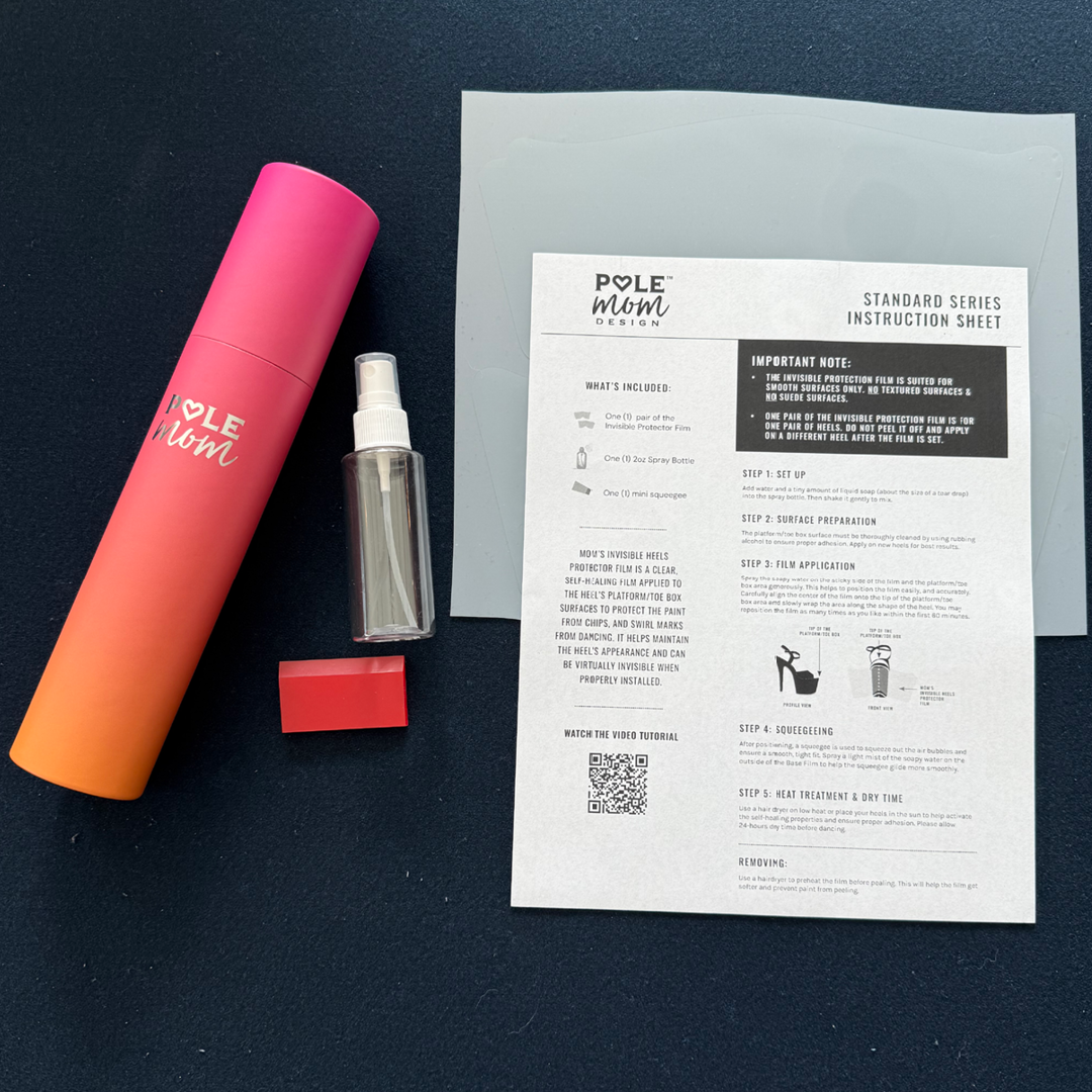 Invisible Heels Protector Standard Series For Jewel Heels Brand