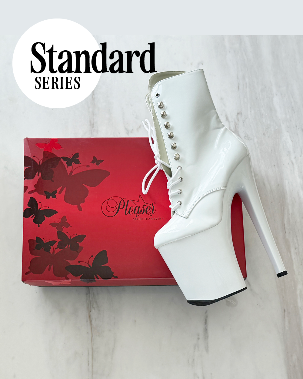 Invisible Heels Protector Standard Series For Pleaser Brand – Xtreme Boots Platform Area Only