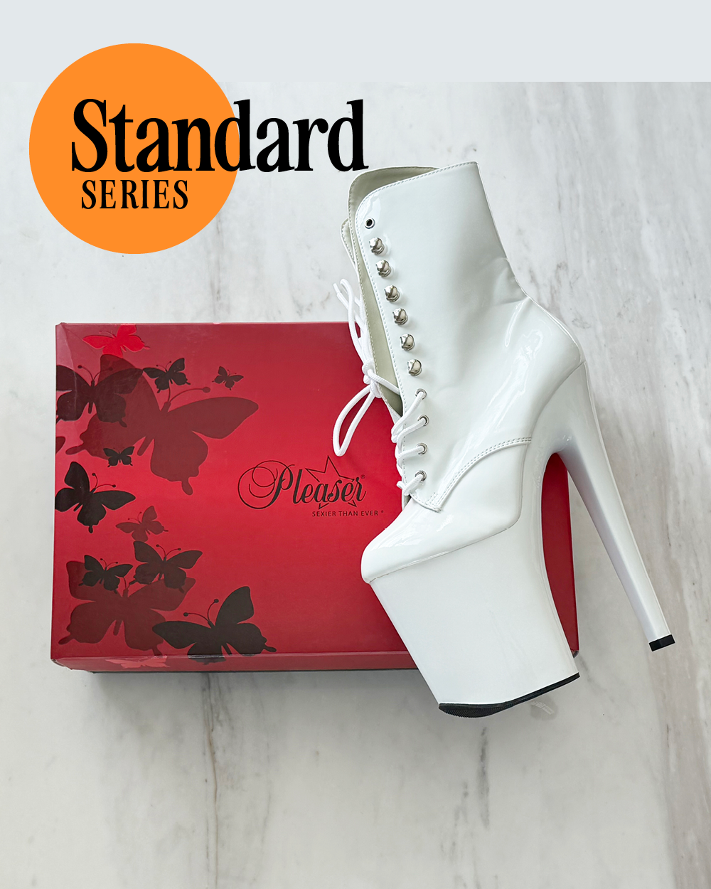 Invisible Heels Protector Standard Series For Pleaser Brand – Xtreme Boots Platform Area Only