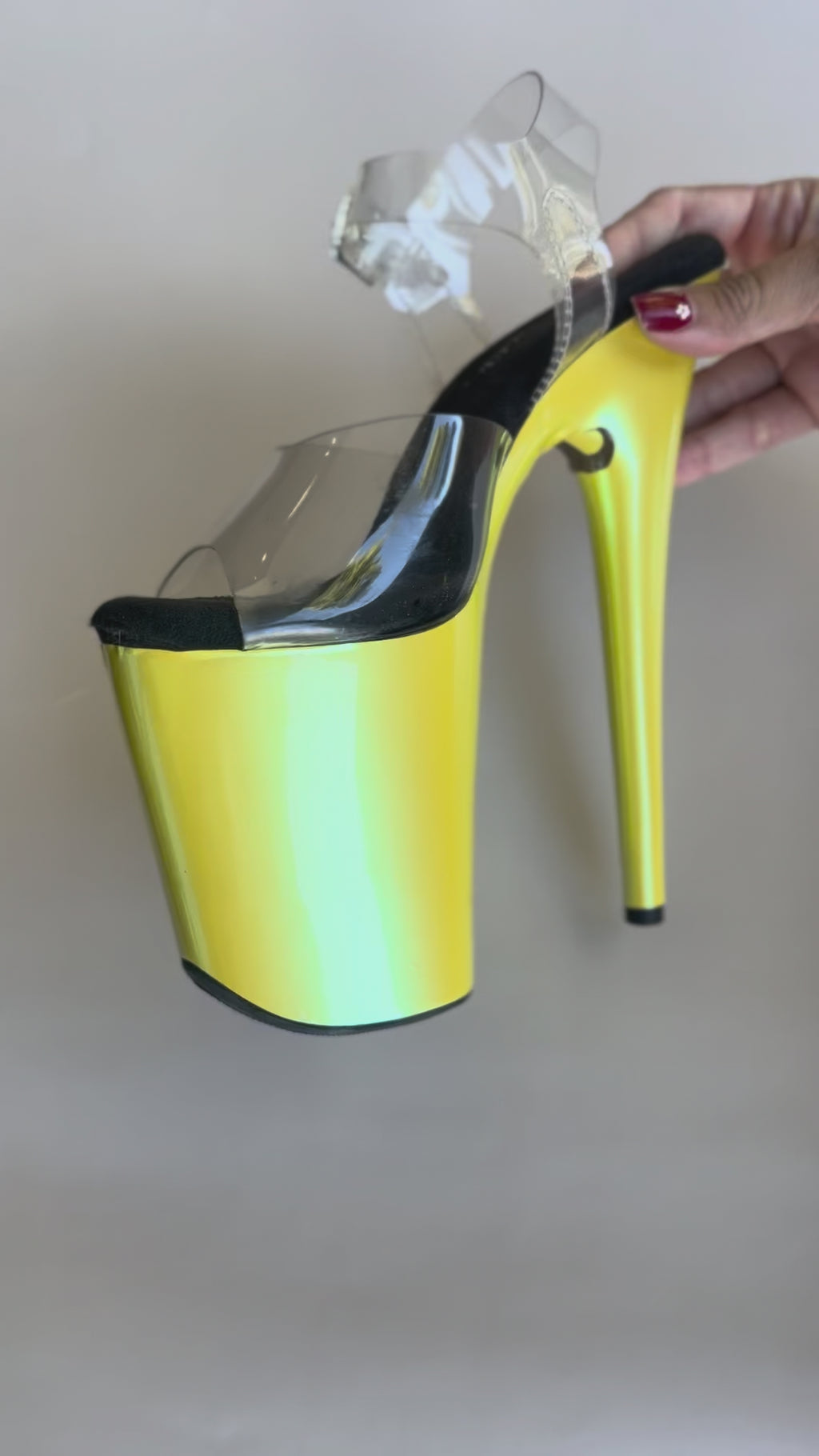 Heels Vinyl Cover SKINS – Hot Mess (Yellow)
