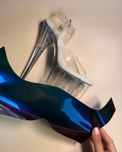 Illusion Color Shifting SKINS – Voodoo, Vinyl Film for Shoe Cover